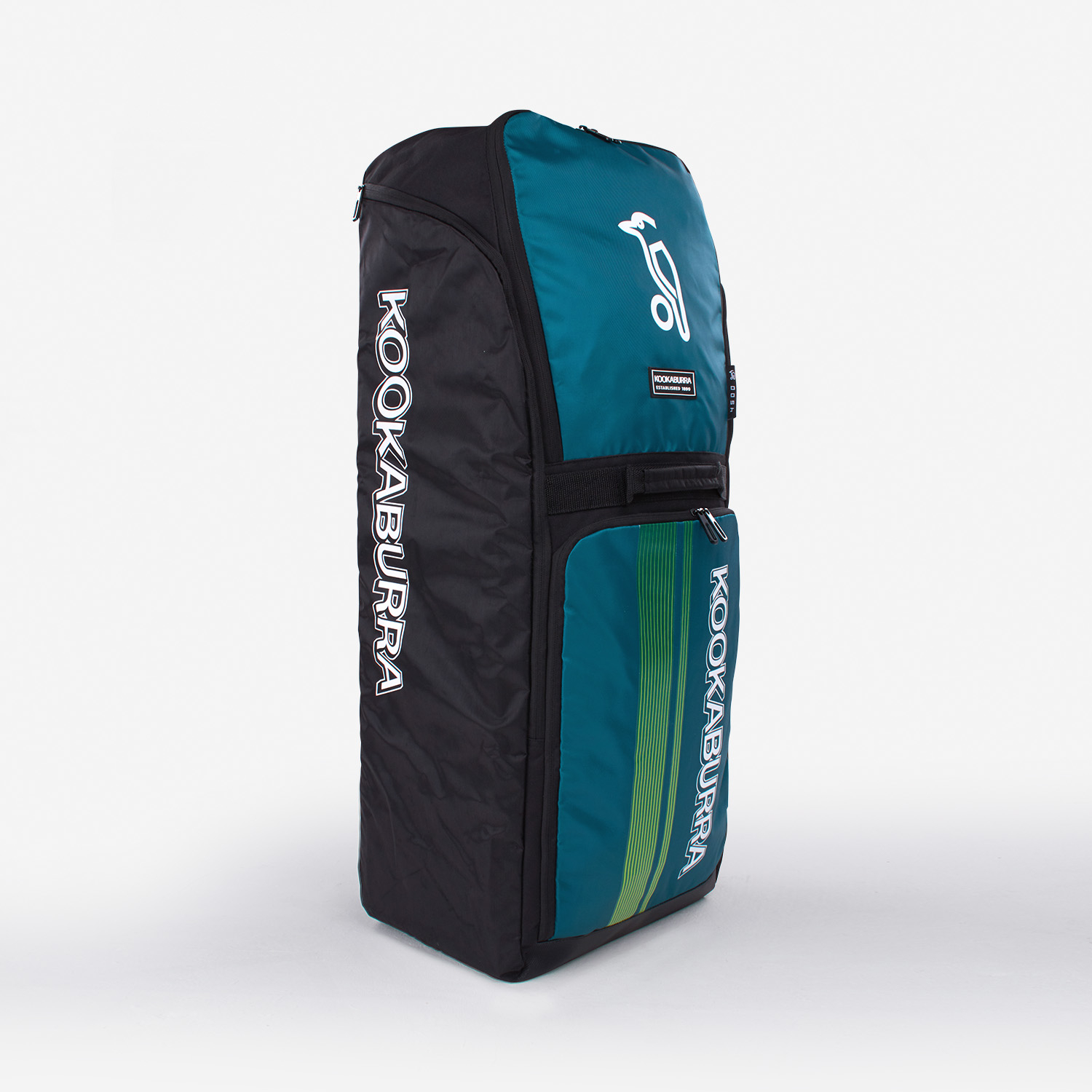 D4500 Cricket Duffle Bag Black & Green front