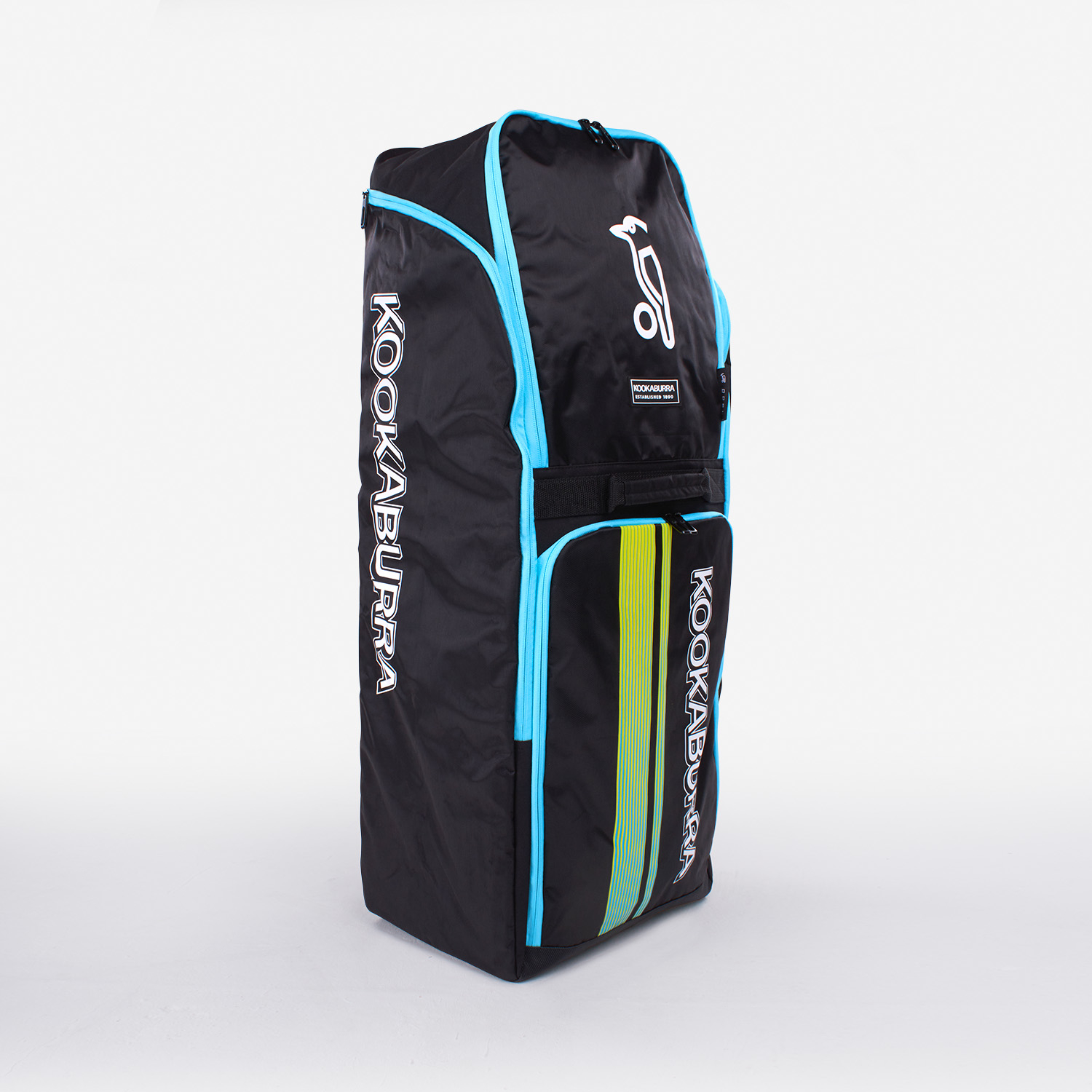 D4500 Cricket Duffle Bag Black & Aqua
