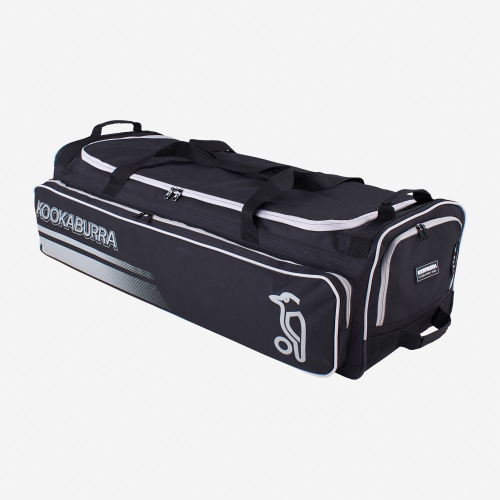 Sac De Cricket à Roulettes Kookaburra WD6000 - Noir/Bleu - Transport Facile
