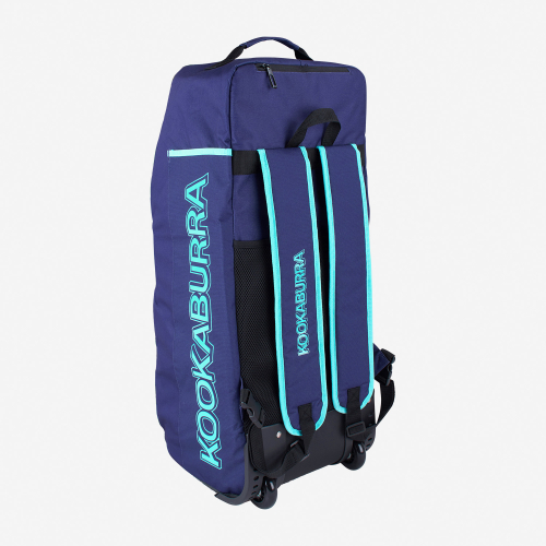 Sac De Cricket Duffle – Bleu Marine Et Fluro Jaune – Grand Format Polyester