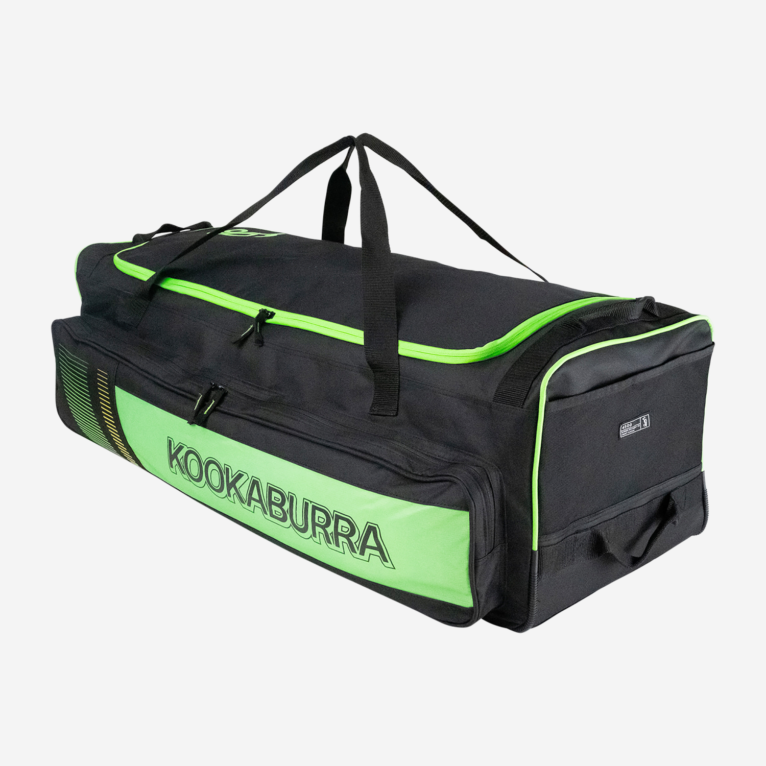 Kookaburra 4500 Wheelie cricket bag Black & Grey 