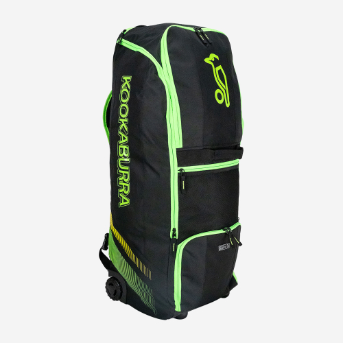 WD2000 WHEELIE DUFFLE BLACK & GREEN