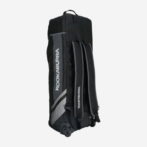 Kookaburra WD5000 Wheelie Duffel Cricket Bag Black & Grey 