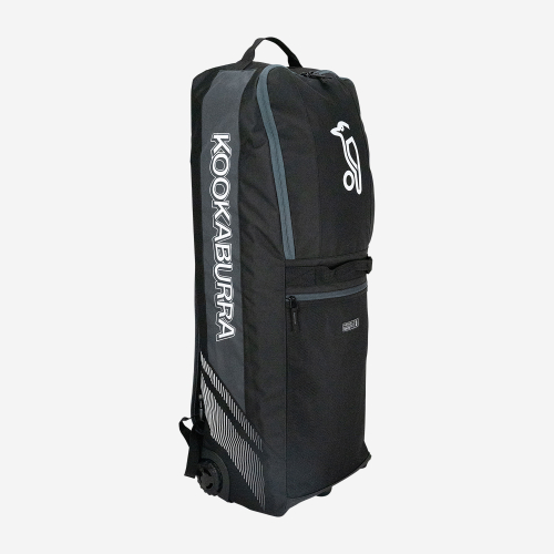 Kookaburra WD5000 Wheelie Duffel Cricket Bag Black & Grey 