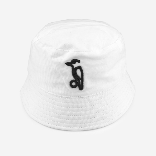 KB Bucket Hat White