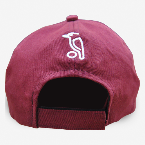 Kookaburra Maroon Cap back