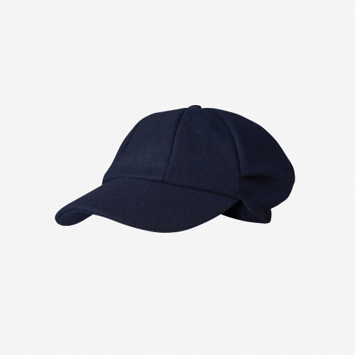 Melton Baggy Cap navy